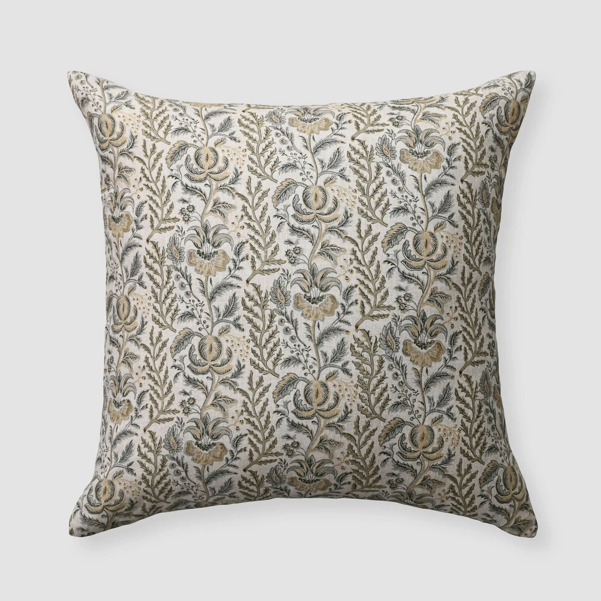 Lia Block Print Pillow