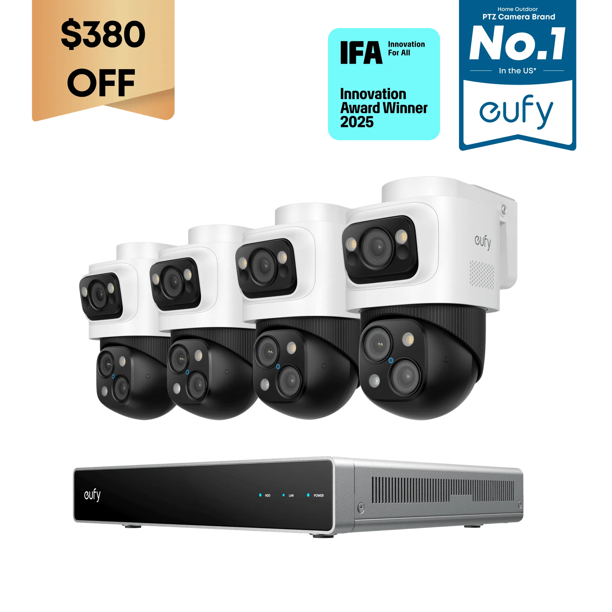 eufy 4K NVR S4 Max (No HDD)