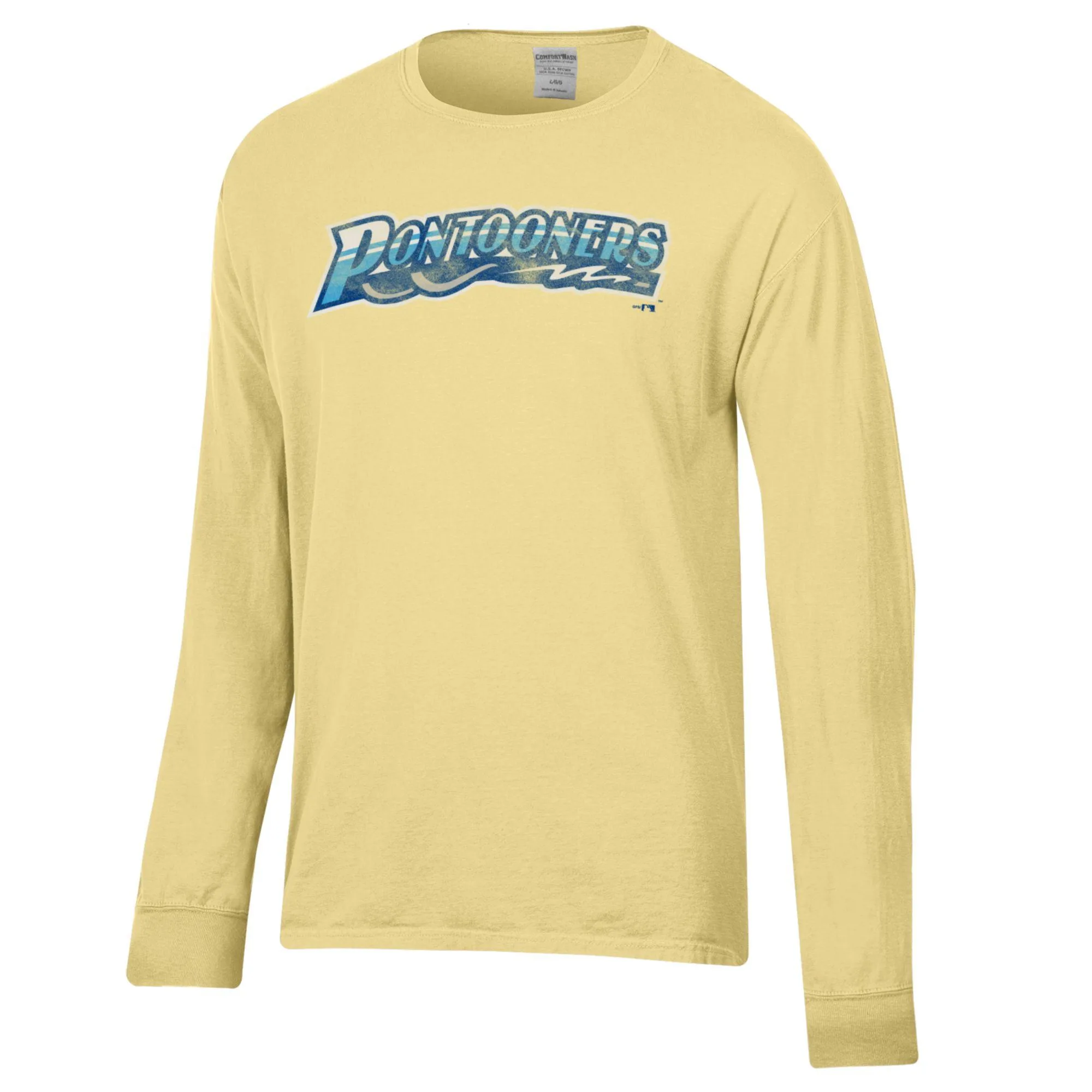 Great Lakes Pontooners Comfort Wash Summer Yellow Longsleeve