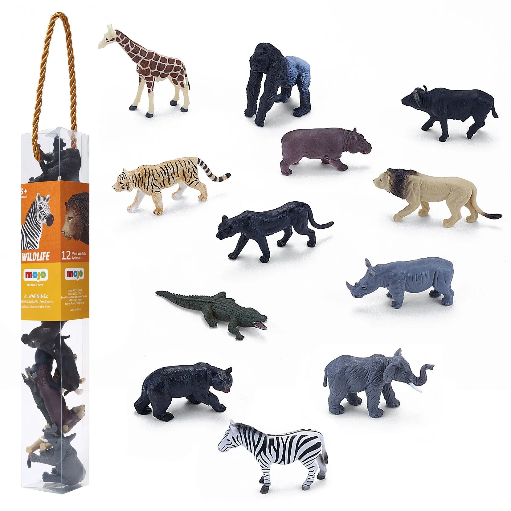 アフリカ野生動物ミニワールドプレイセット