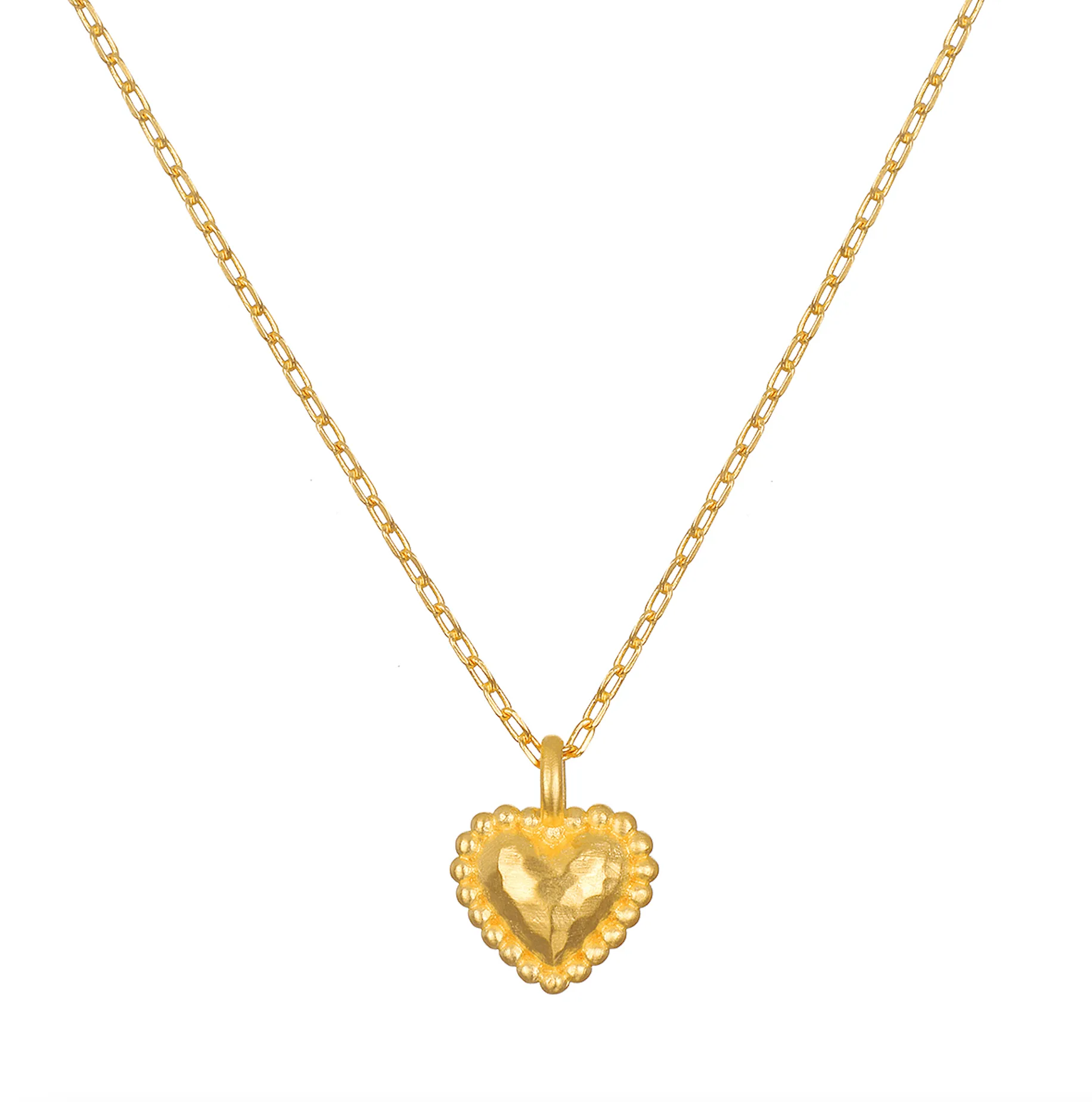 True Heart Gold Pendant Necklace