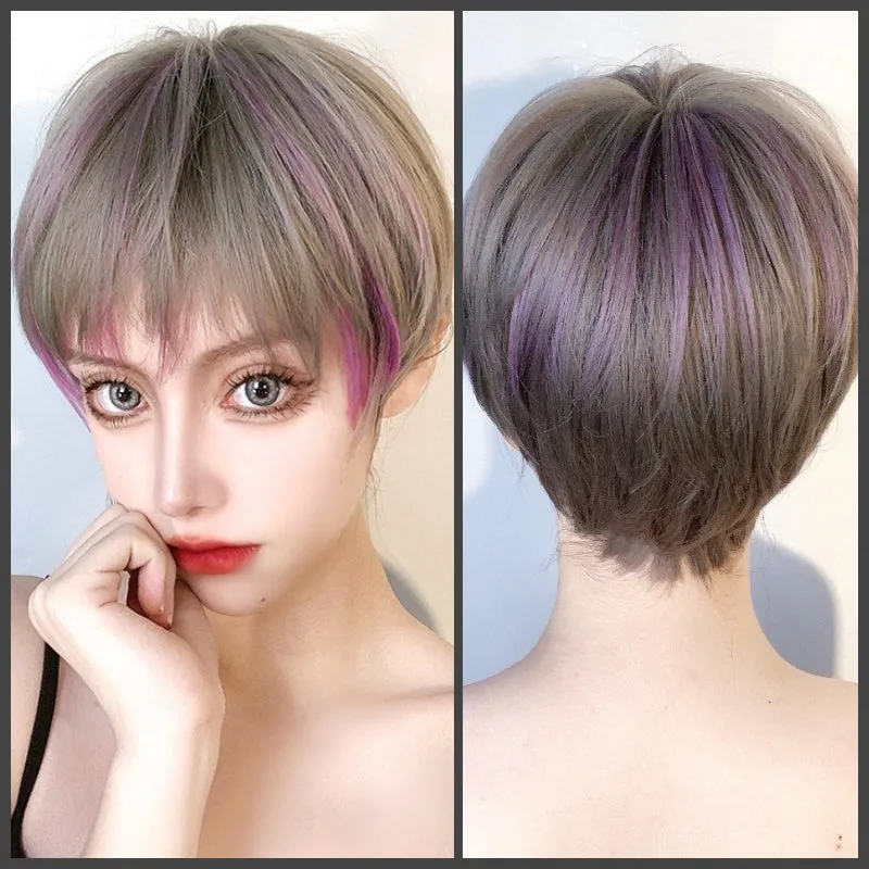 How to Style a Short Natural Wig with Highlights