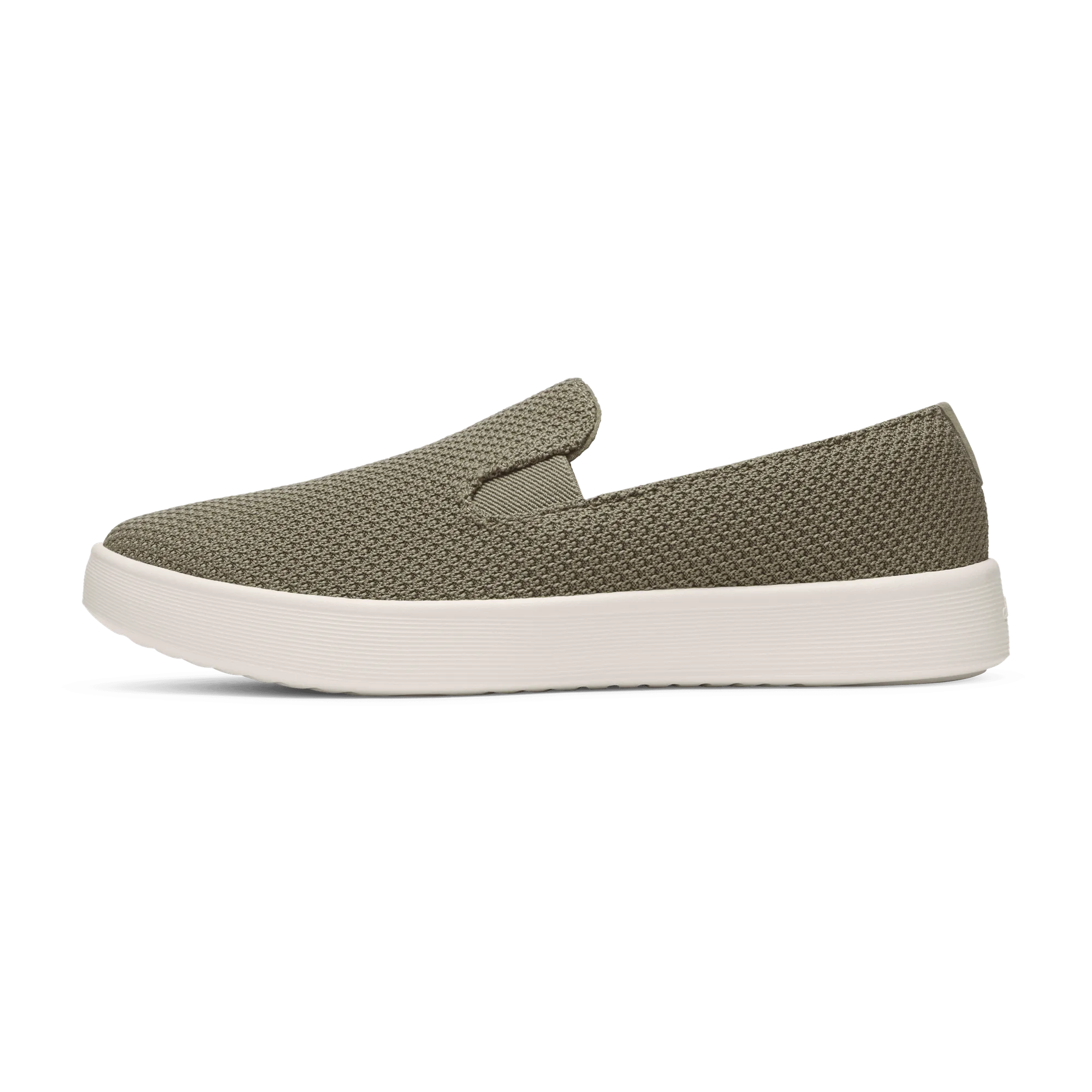 Heren Cruiser Slip On - Burnt Olive (Natural White-zool)