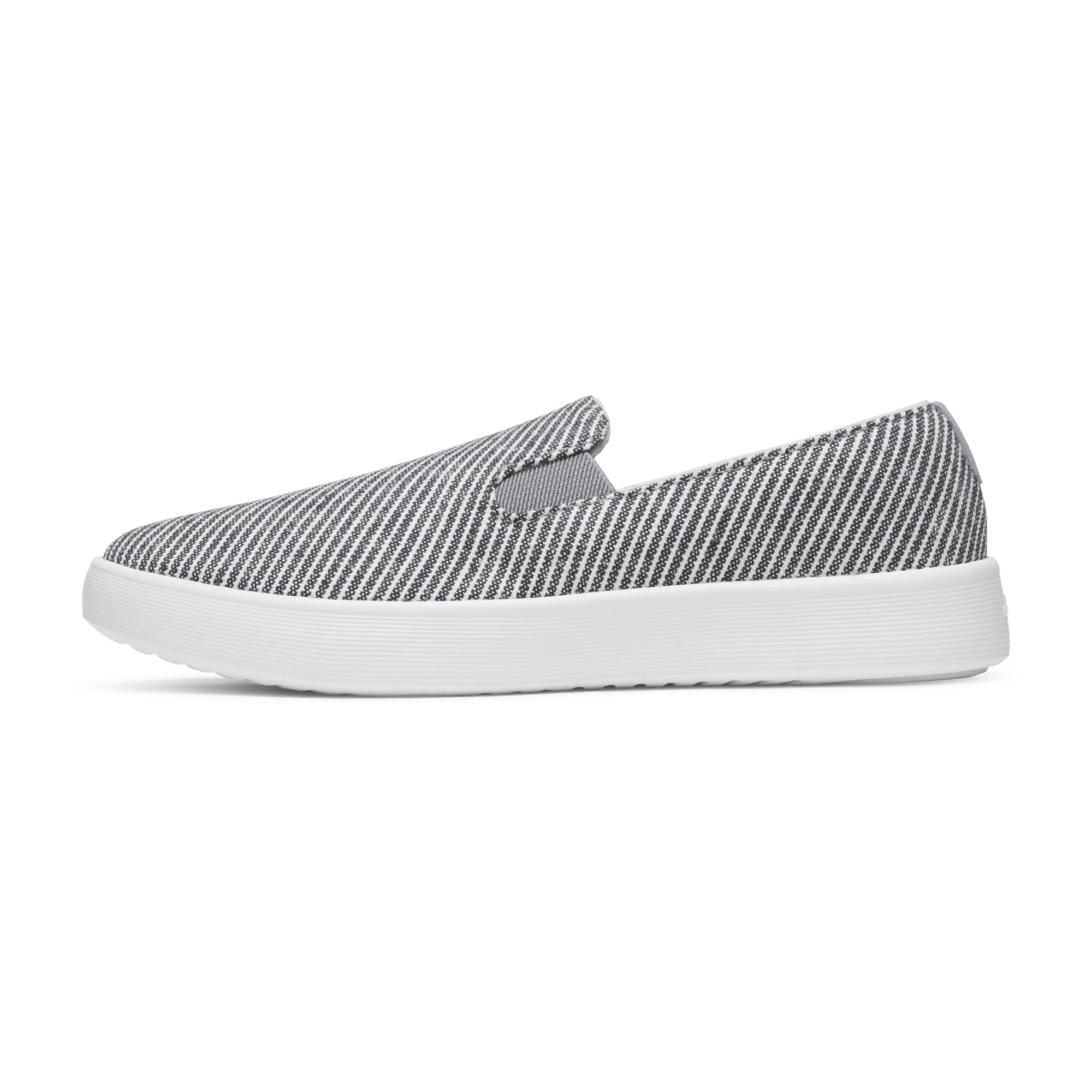Zapatilla Canvas Cruiser Slip On para mujer - Rayas azul marino (Suela Blizzard)