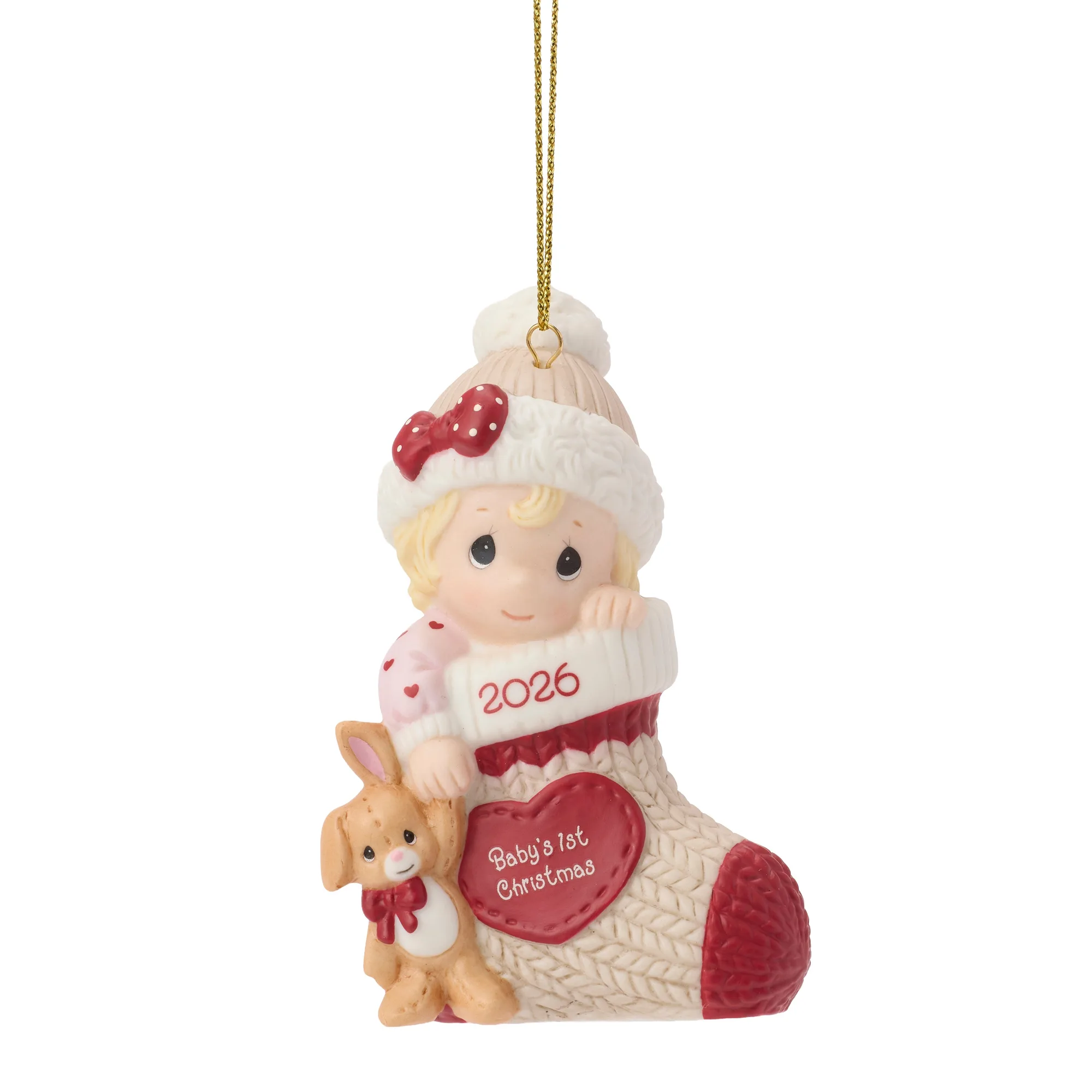 Primo Natale del Bambino 2026 Ornamento per Bambina