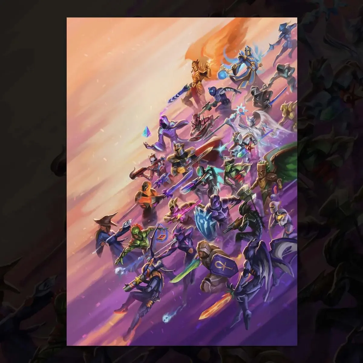 Póster Héroes de Terraria