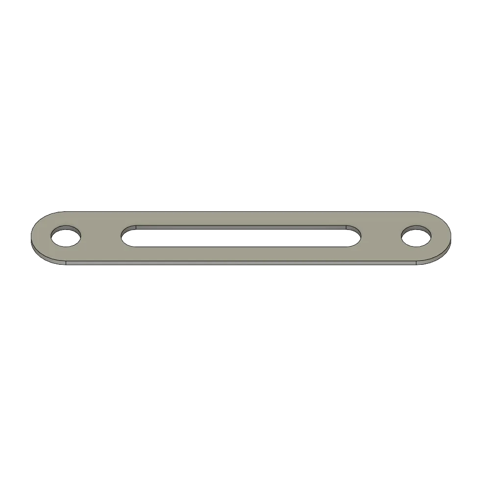 Flat bar 6-hole (long hole)