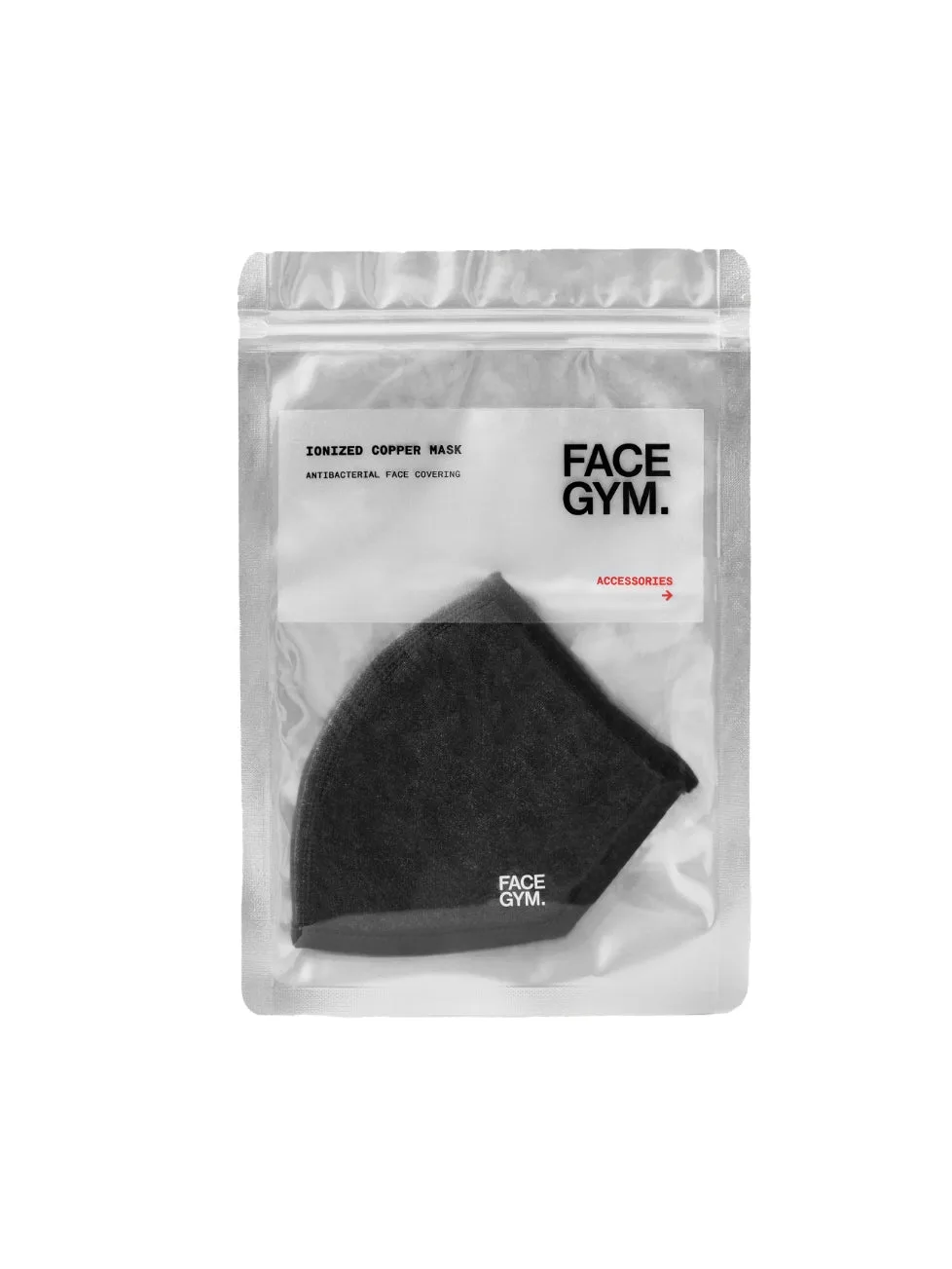 Ionized Copper Face Mask