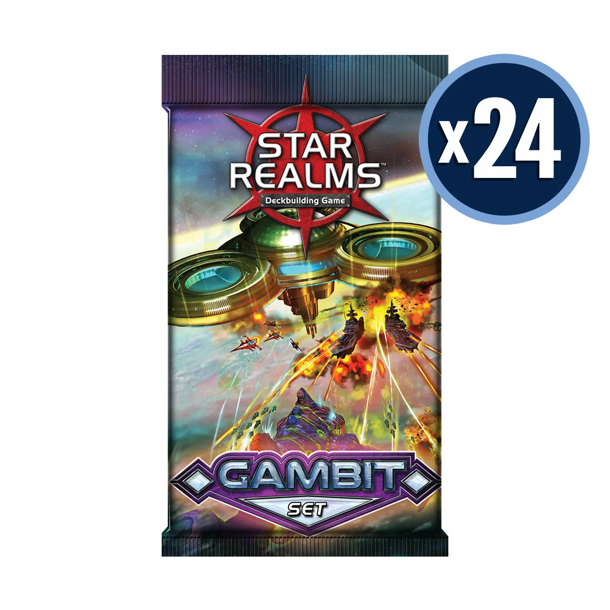 عرض Star Realms Gambit المكون من 24 قطعة: المحتويات وطريقة الاستخدام