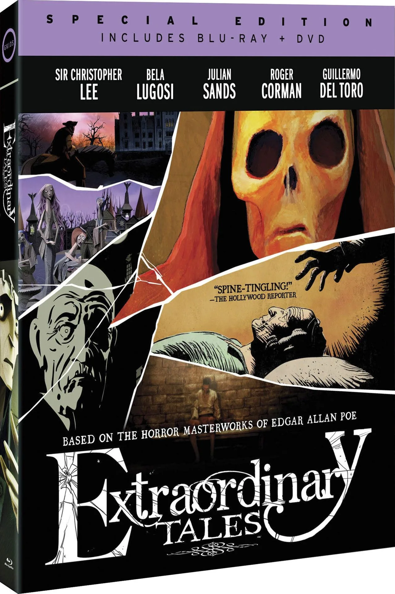 Extraordinary Tales Blu-ray + DVD: What's on the Discs