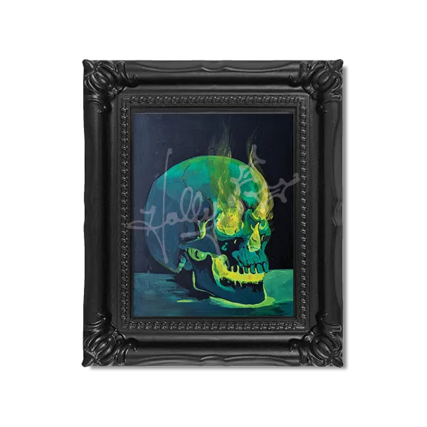 "Skull Spirit No. 2" Mini Masterpiece Framed Print