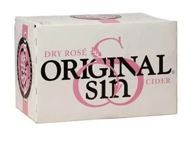 ORIGINAL SIN DRY ROSE CIDER 12oz 6PK CANS