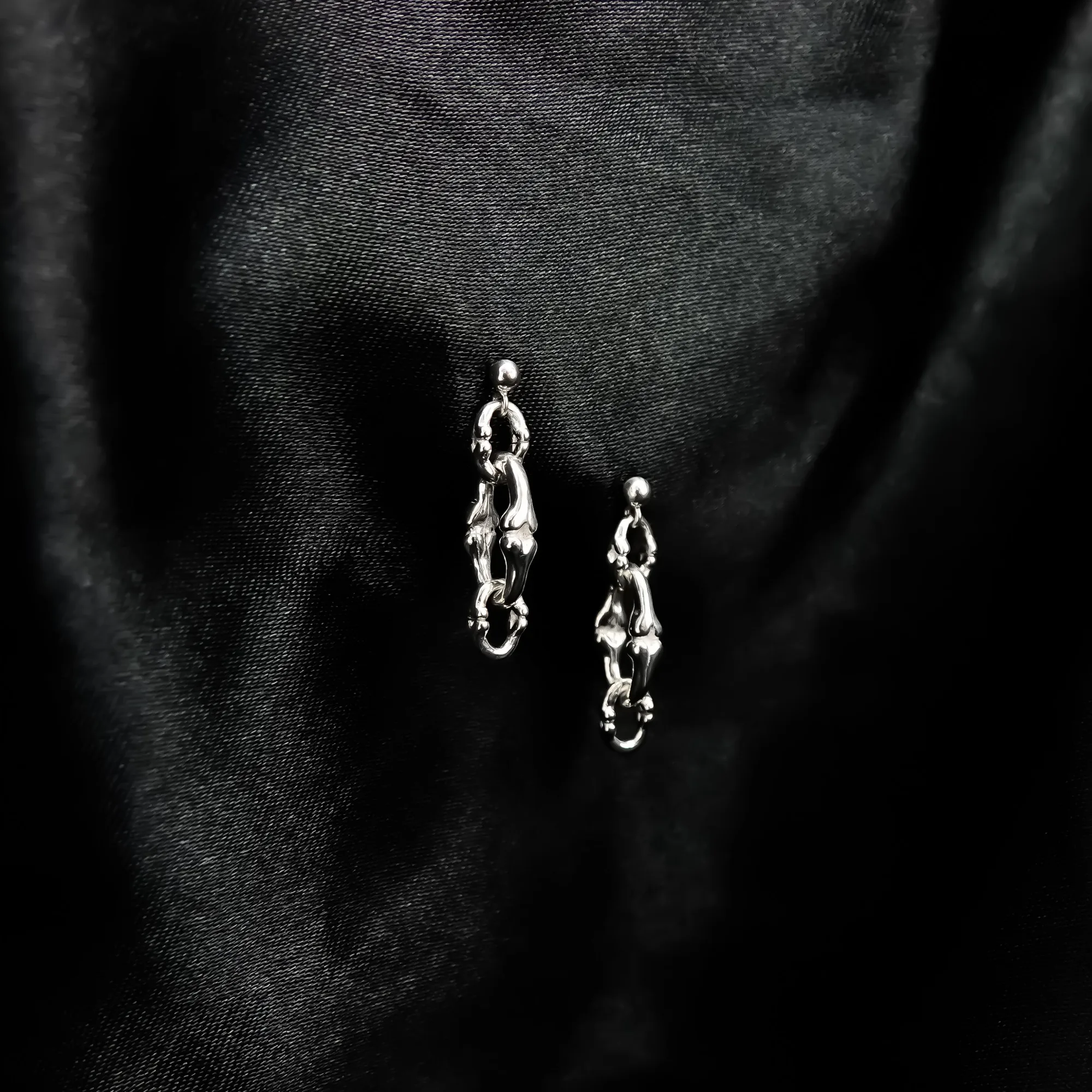 Chain of Bones Earrings