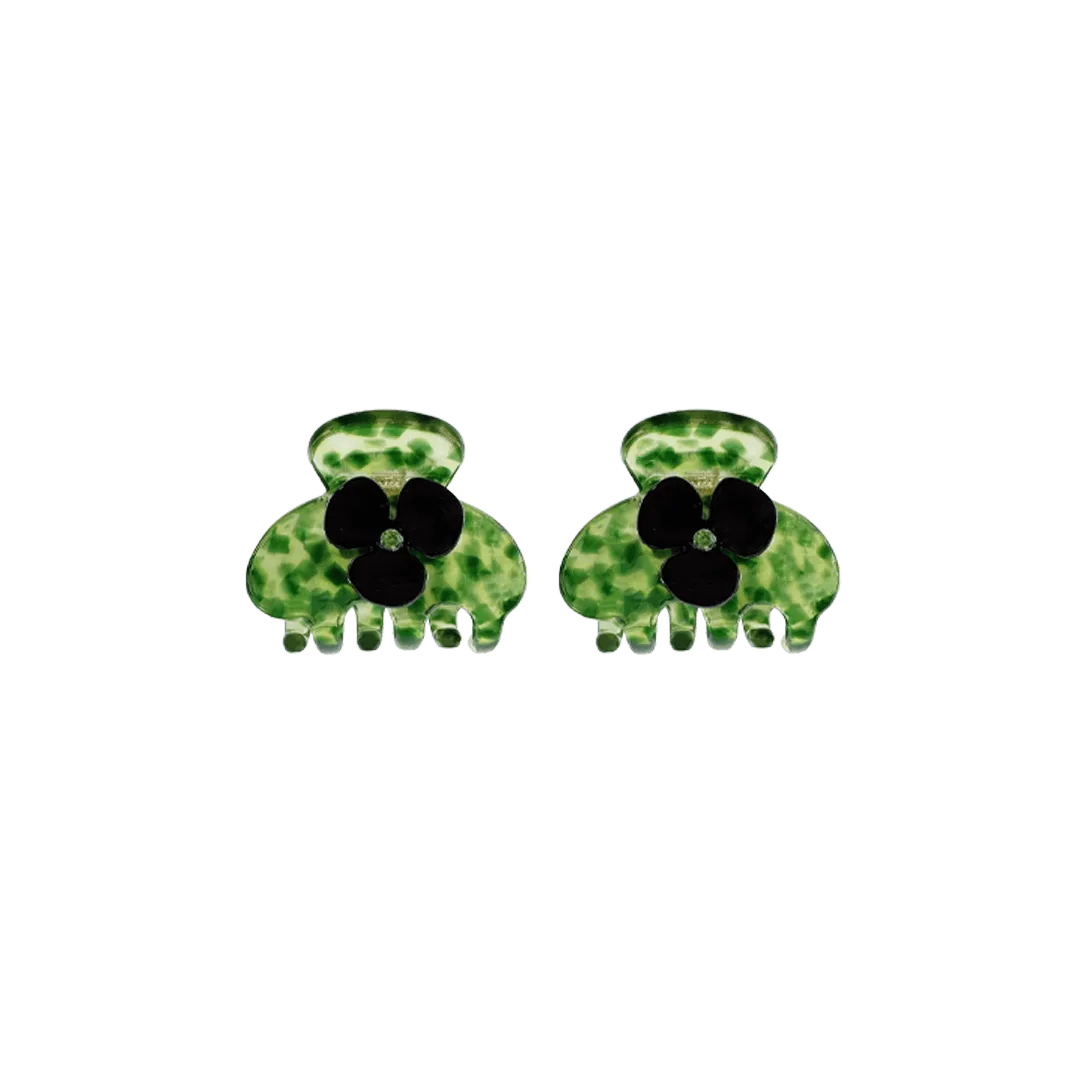 JOAN Bébé clip in Jewelled Lime Cheetah