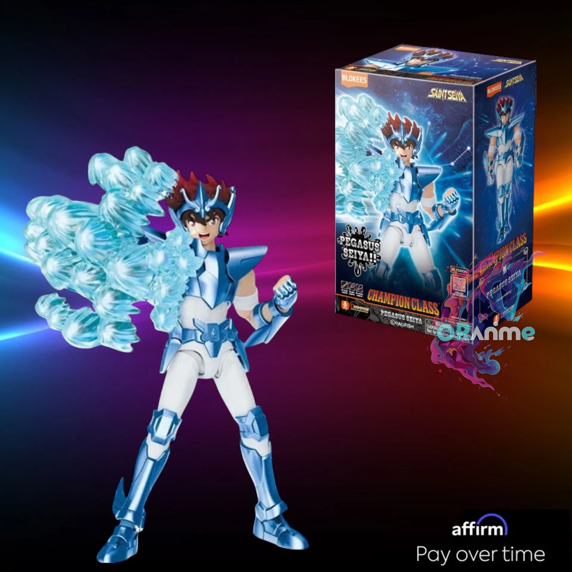 Blokees Saint Seiya Pegasus Seiya Action Figure Champion Class assemble Model Kit