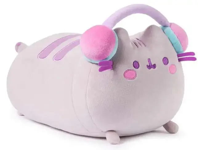 دمية Pusheen جيمر مع سماعات