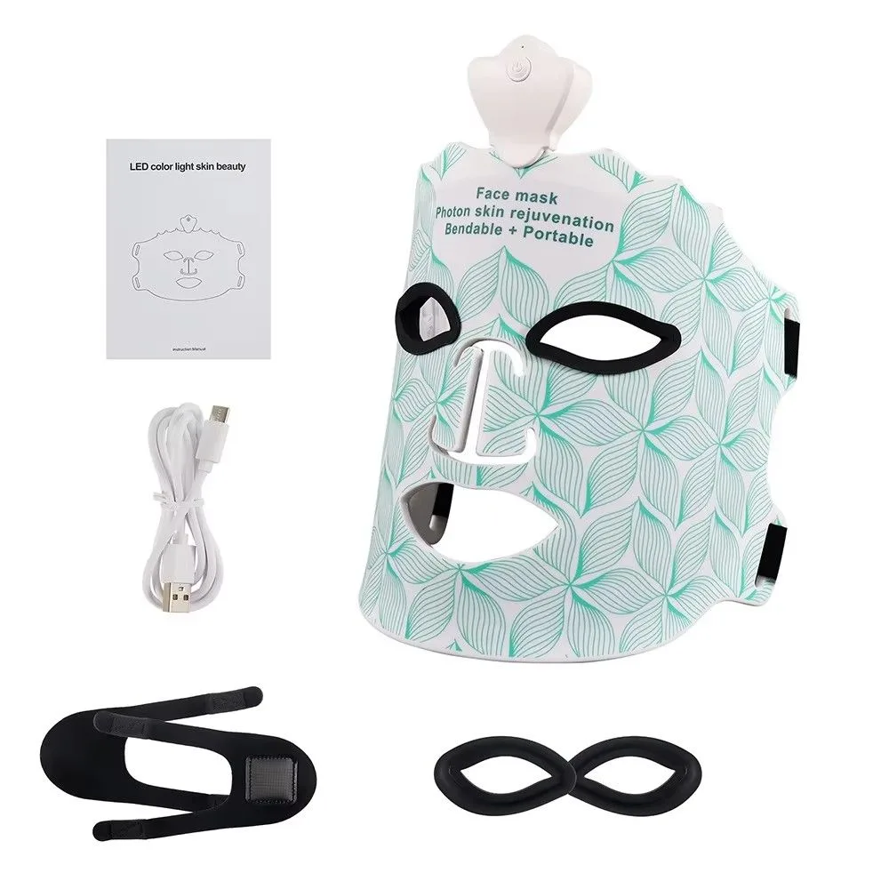 7 Color Light and Infrared Therapy Soft Face Mask