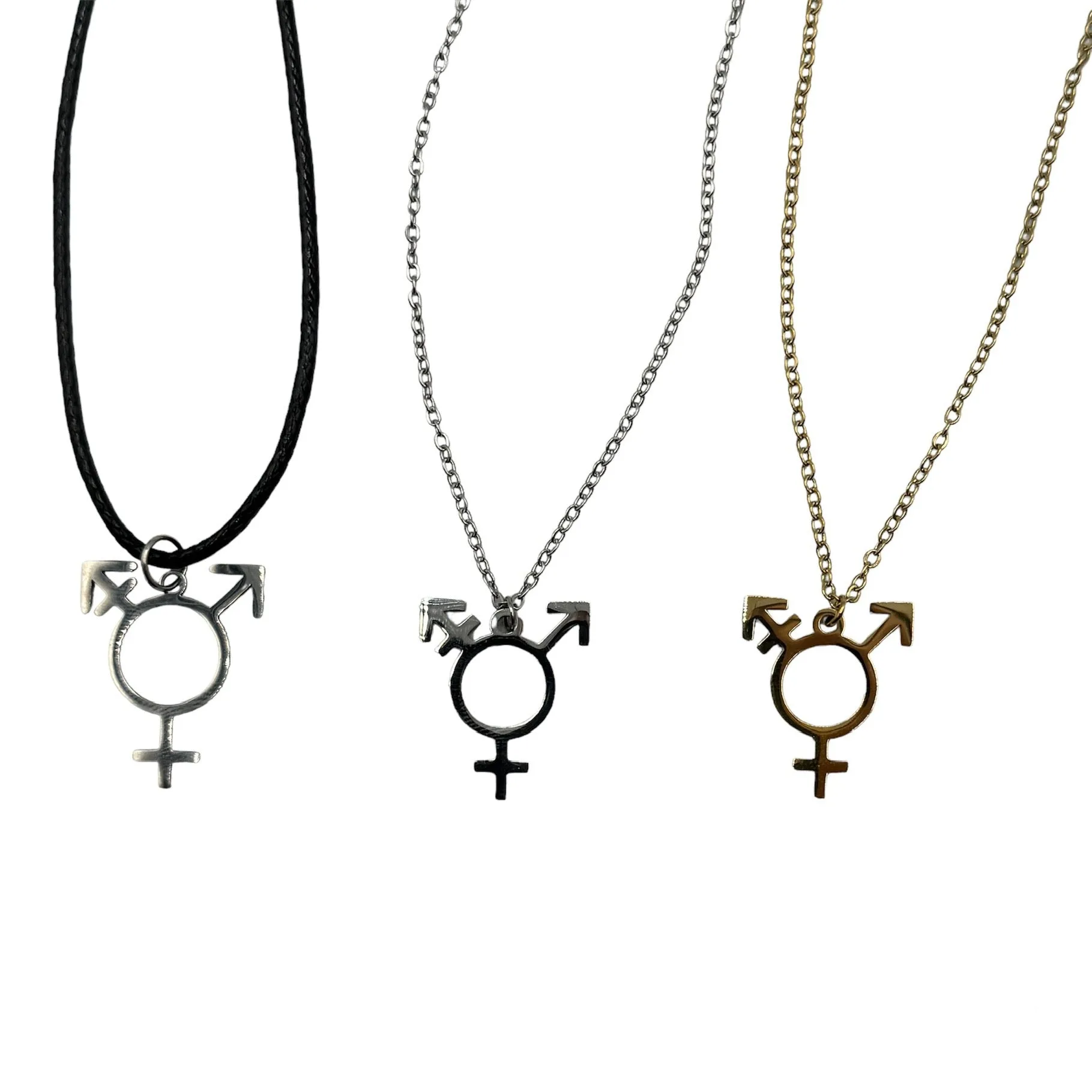 Trans Pride Choker and Collar Styling Ideas