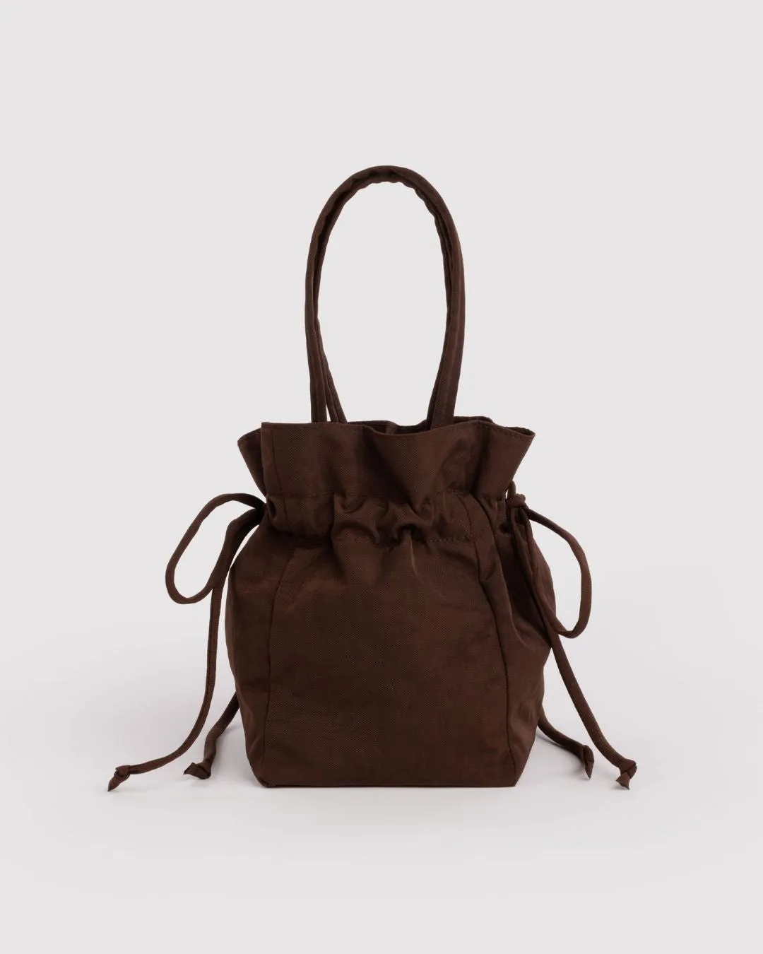 Sac à cordon en nylon Café
