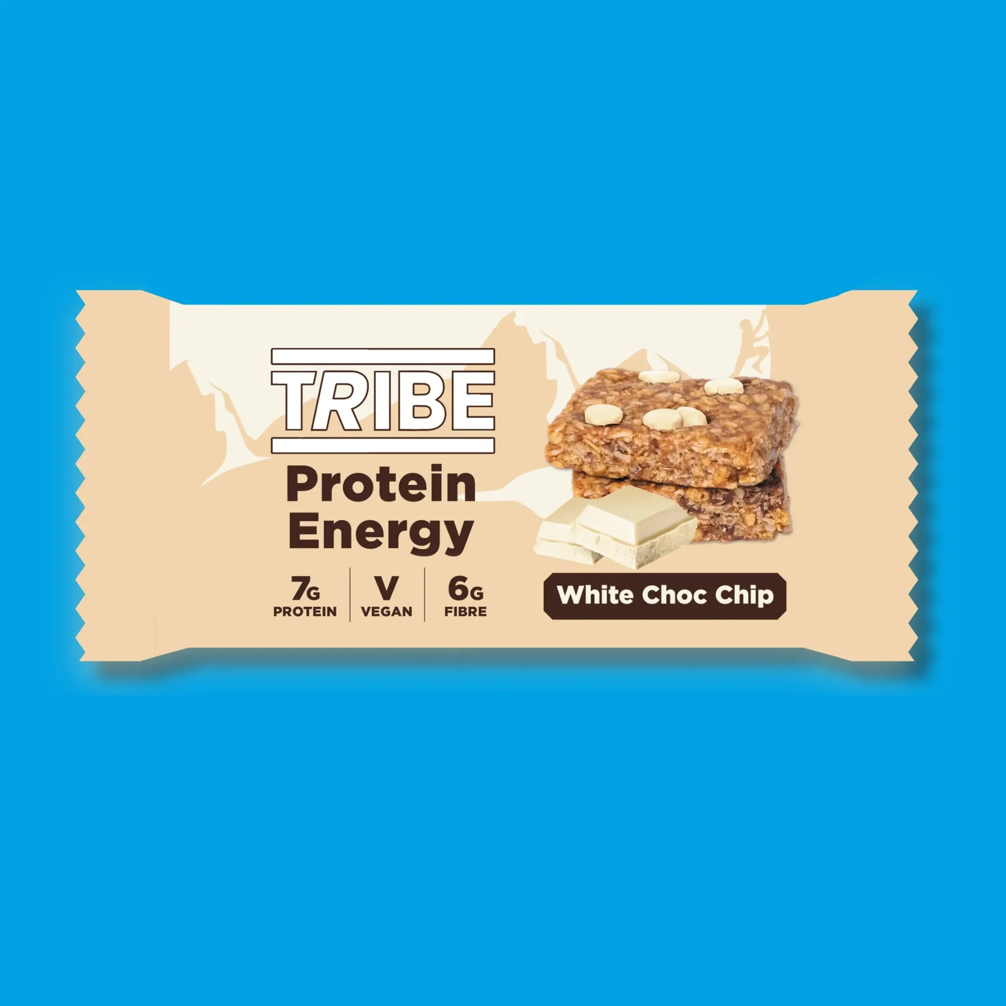 Valkosuklaa-proteiinienergiapatukka (yksittäinen)