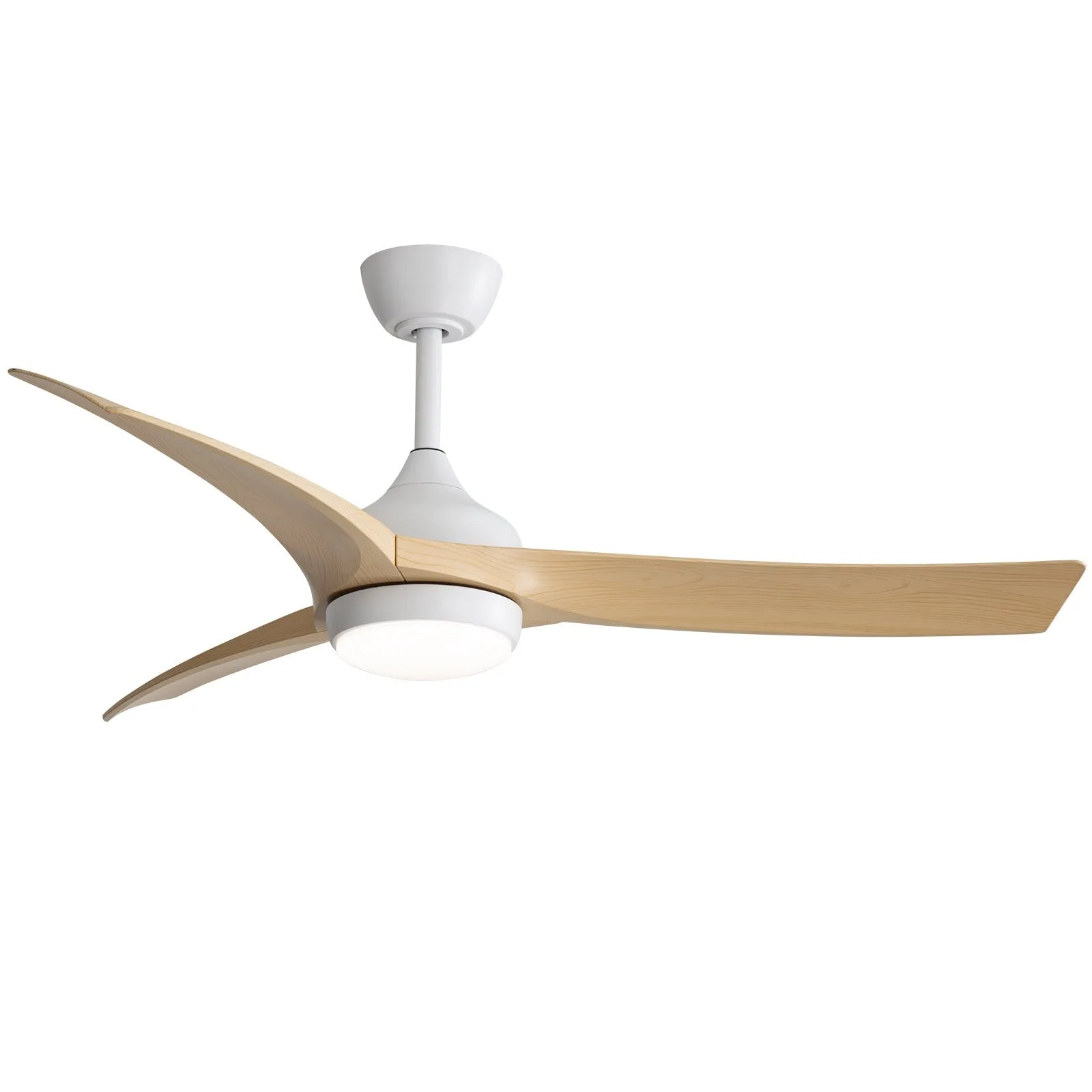 Sofucor 52" Modern Smart Ceiling Fan With Light
