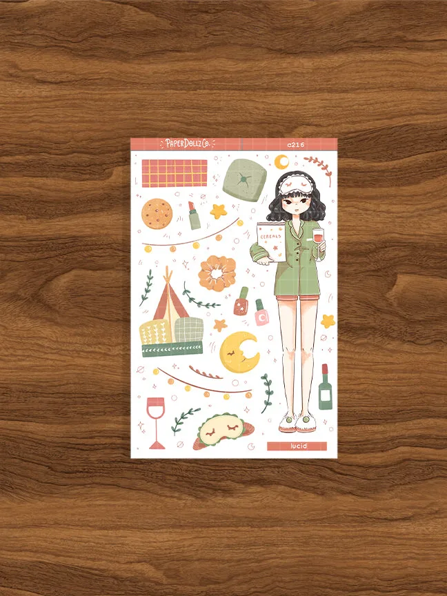 كيفية بناء دفتر مسافر باستخدام ملصقات PaperDollzCo
