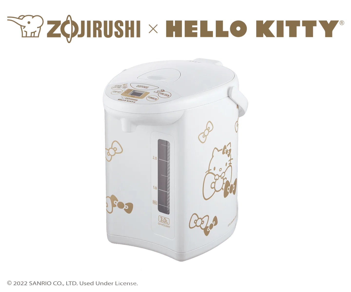 ZOJIRUSHI x HELLO KITTY® Micom Water Boiler & Warmer CD-WCC30KT