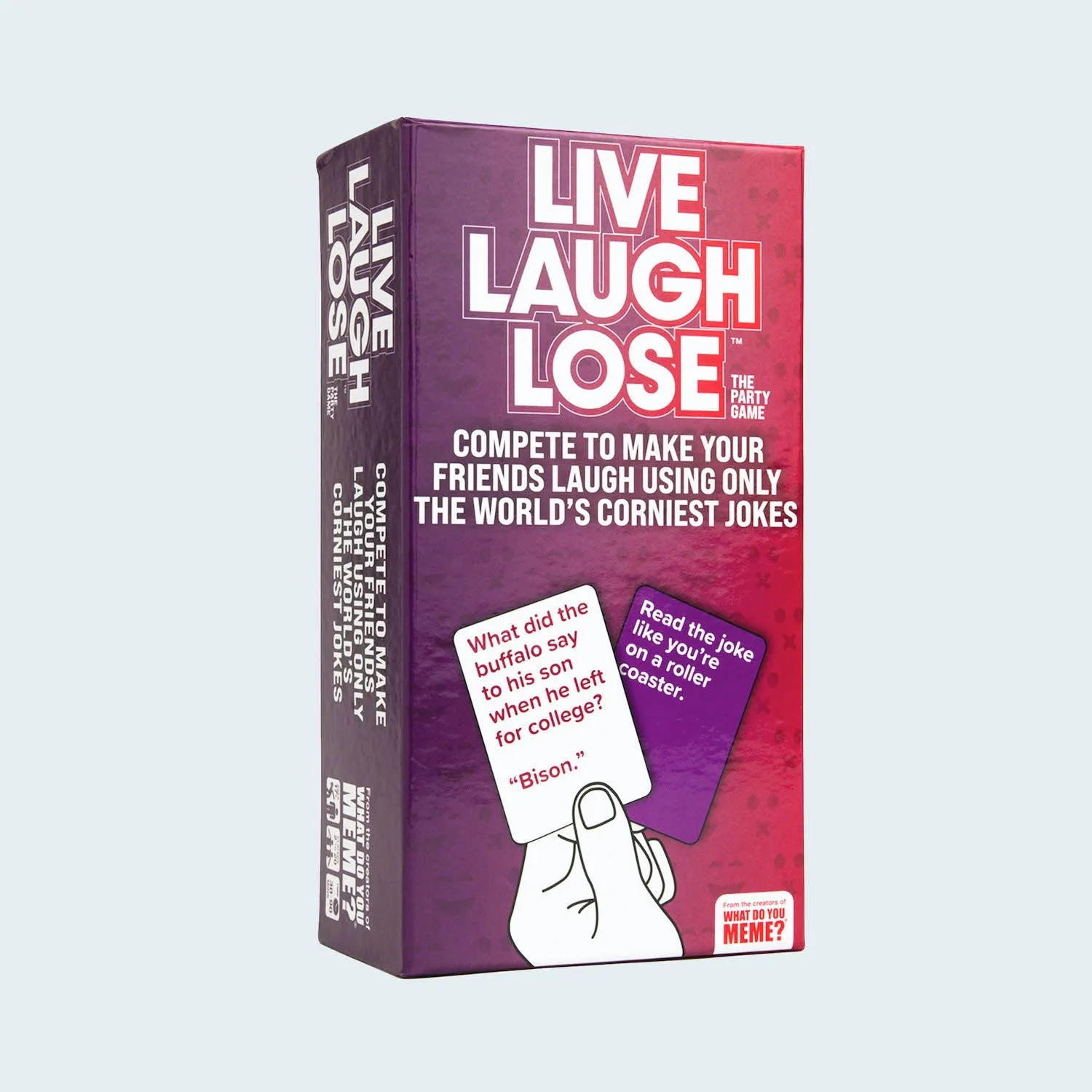 Live Laugh Loseの遊び方:大人向け爆笑カードゲームのルール