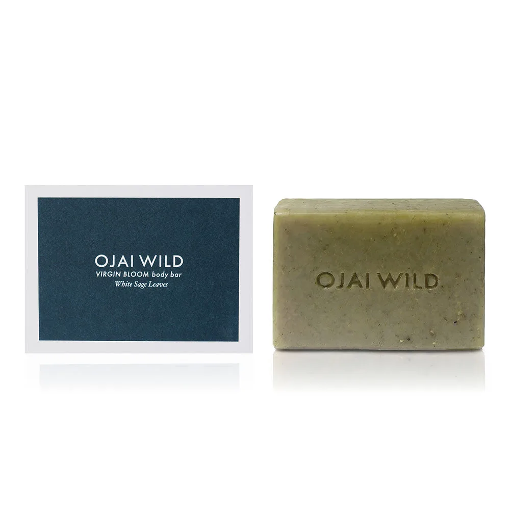 White Sage Leaves Body Bar