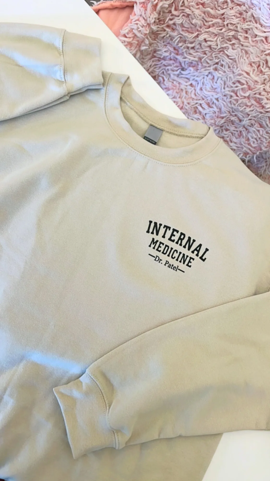 Custom Residency Match Day Crewneck - Personalize w Specialty & Name