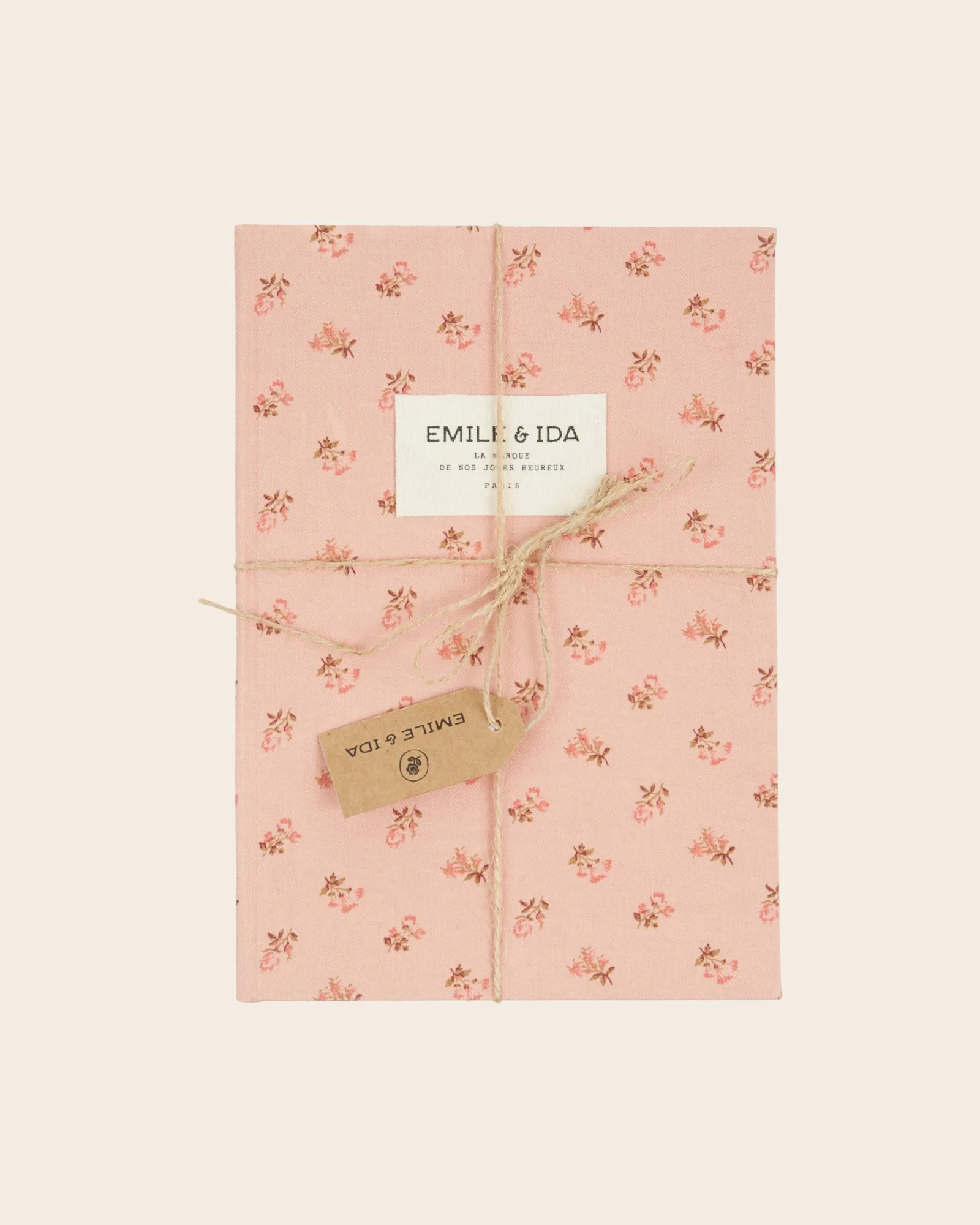 Cahier - Fleuri rose
