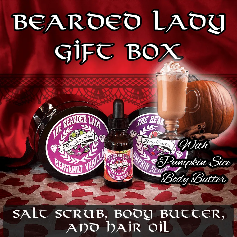 Bearded Lady Gift Box With Pumpkin Spice Butter