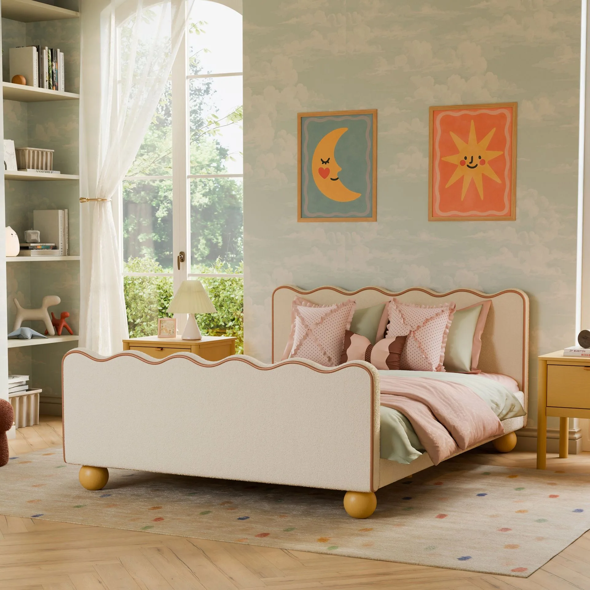 Rizo Convertible Floor-to-Full Bed
