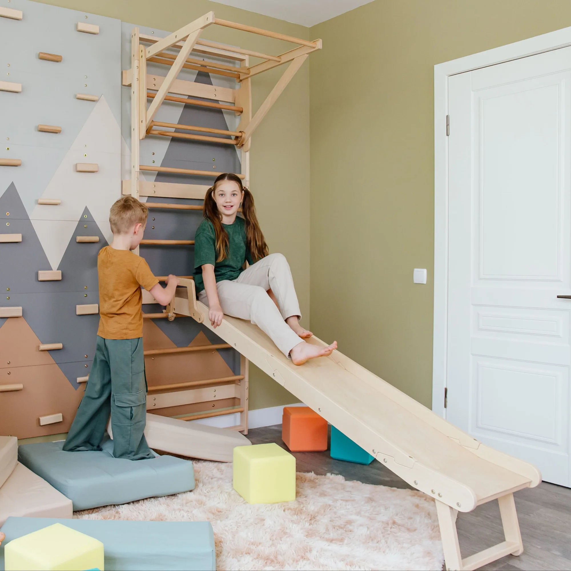 Montessori-glijbaan