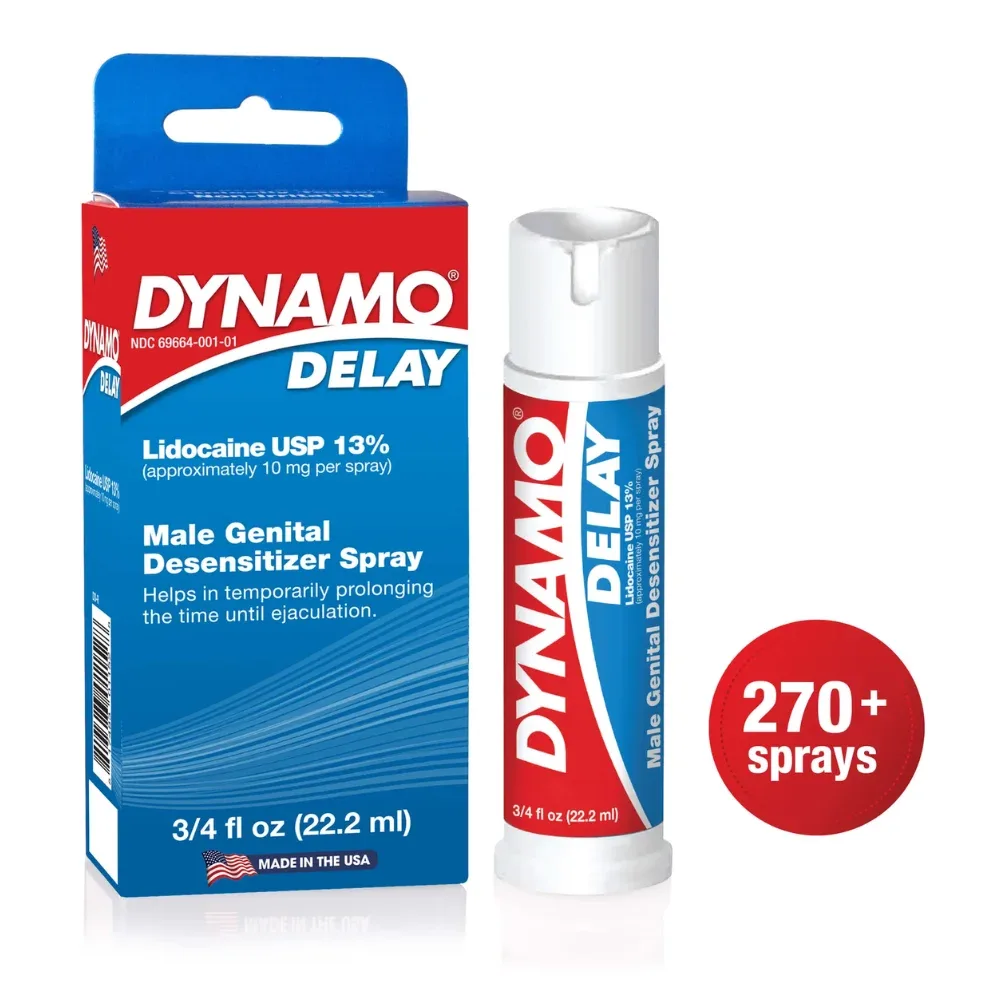 رذاذ DYNAMO للتأخير: كم يدوم مفعوله؟
