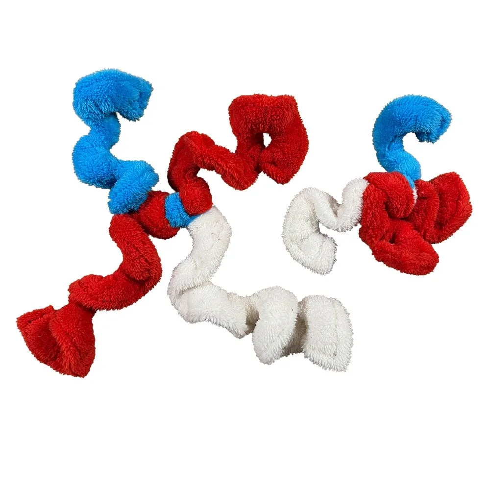 Duraplush Springy Thing Dog Toy - Seasonal Color