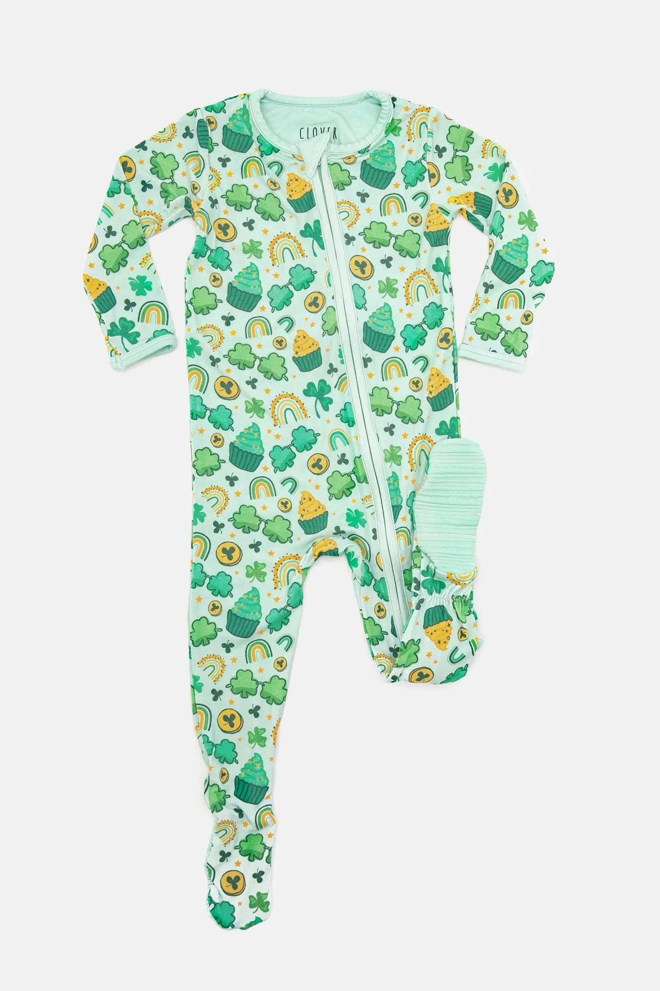St. Patrick's Day Strampler für Babyfotos auswählen