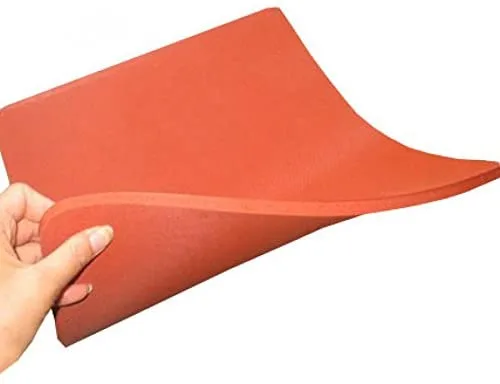 Silicone Pad Flat Heat Press Replacement Heat Resistant Silicone Mat 15 x 15 Inches