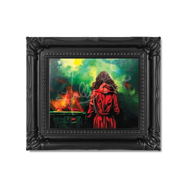 "Trash Talk" Mini Masterpiece Framed Print