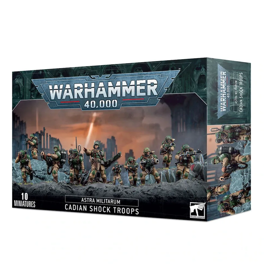 Cadian Shock Troops vs Celestian Sacresants: ¿Qué unidad construir?