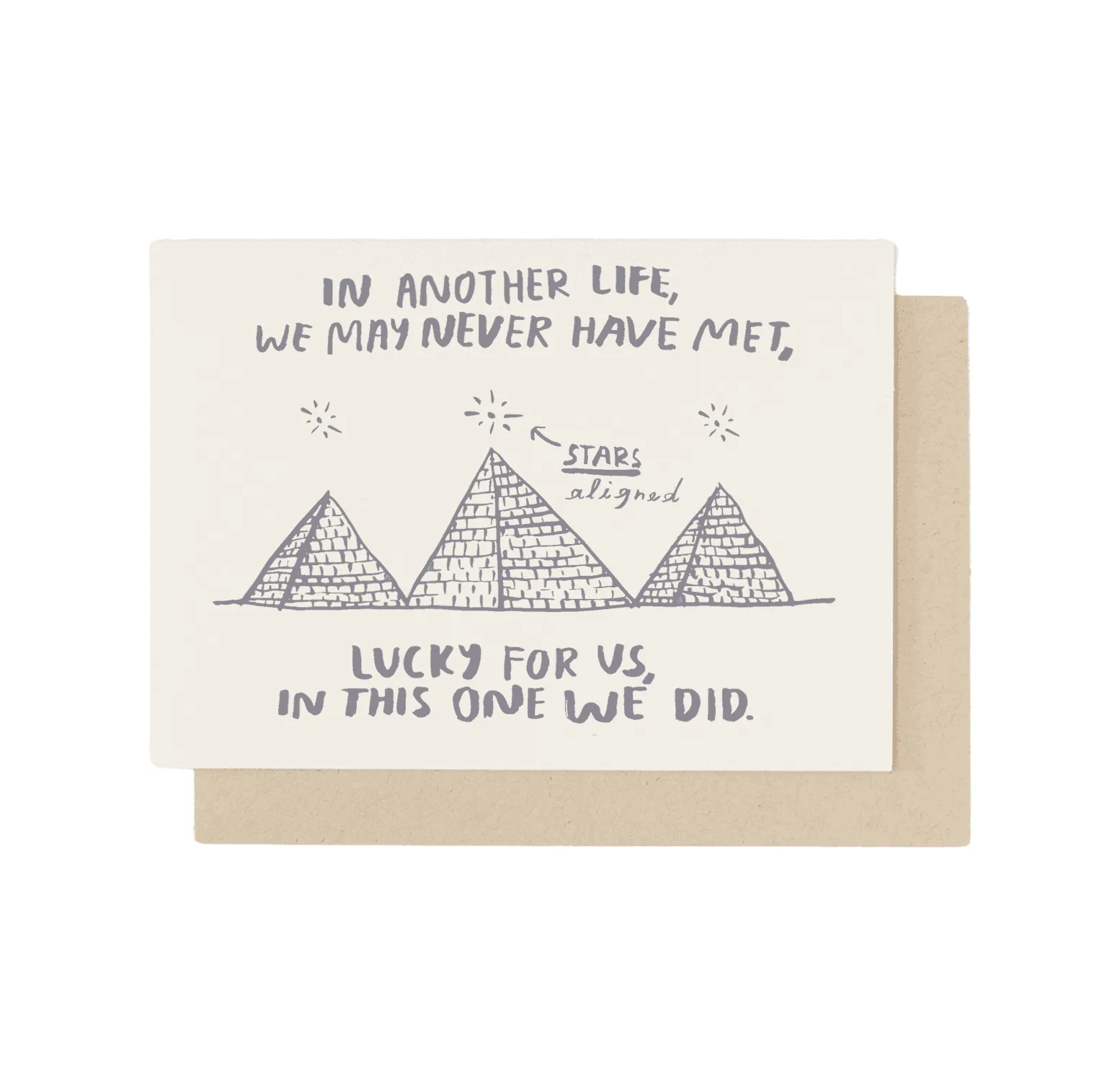 What to Write in a Lucky For Us Card