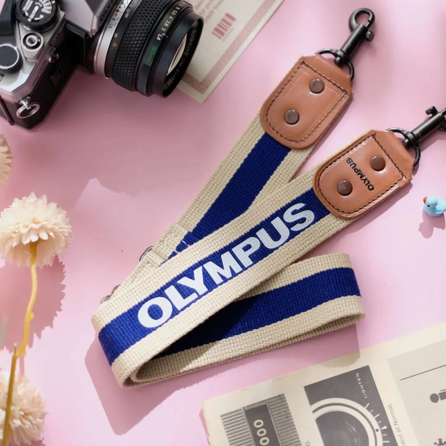 How to Attach a 1960s Olympus Camera Strap