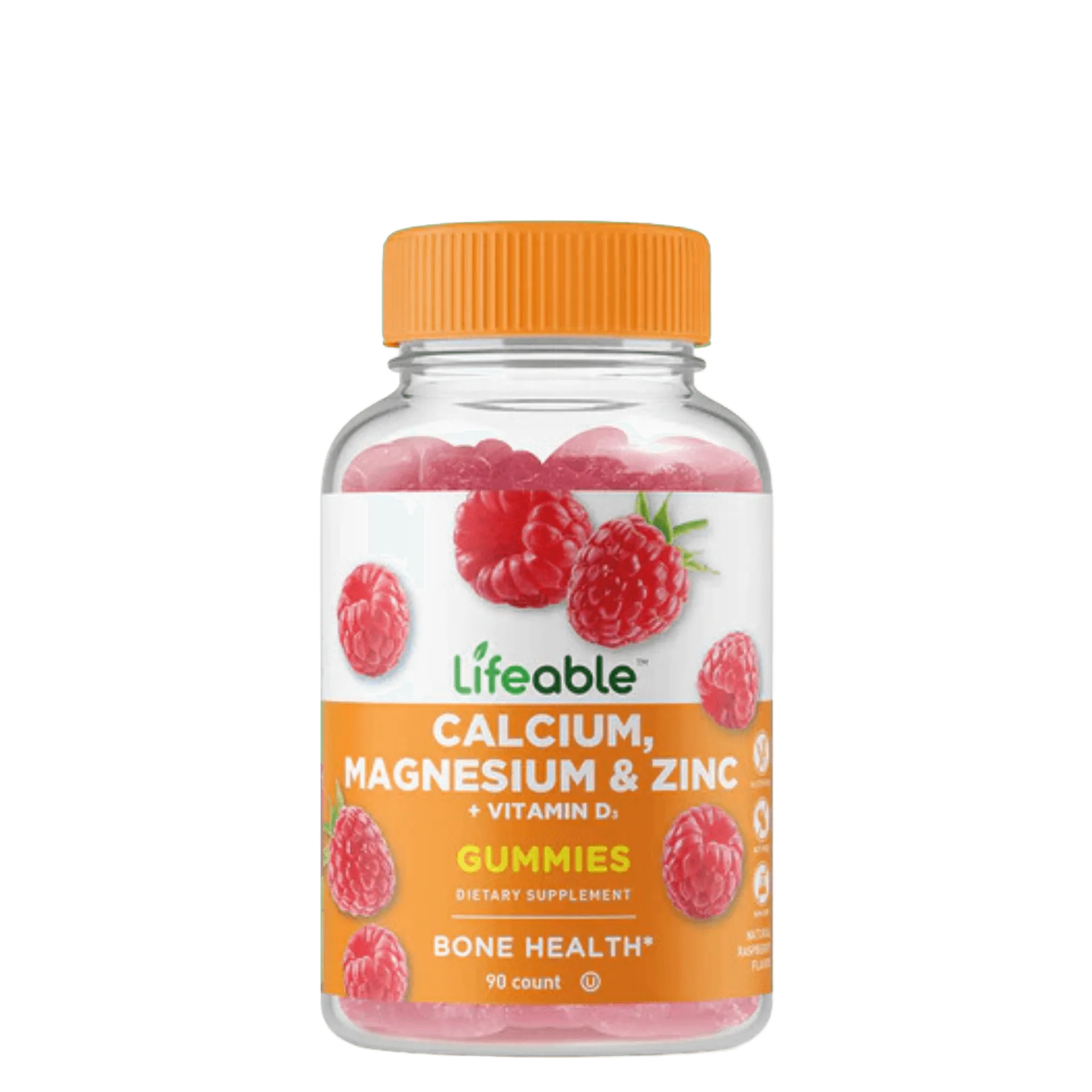 Gumy s vápníkem, hořčíkem a zinkem s vitamínem D