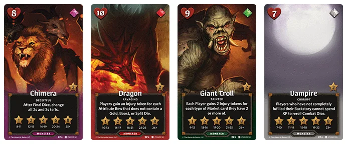 Using Roll Player Lenticular Monster Cards