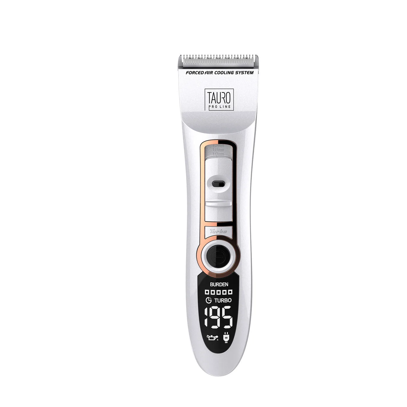 3-Speed Cordless Pet Clipper with LED Display & Detachable Ceramic Blade