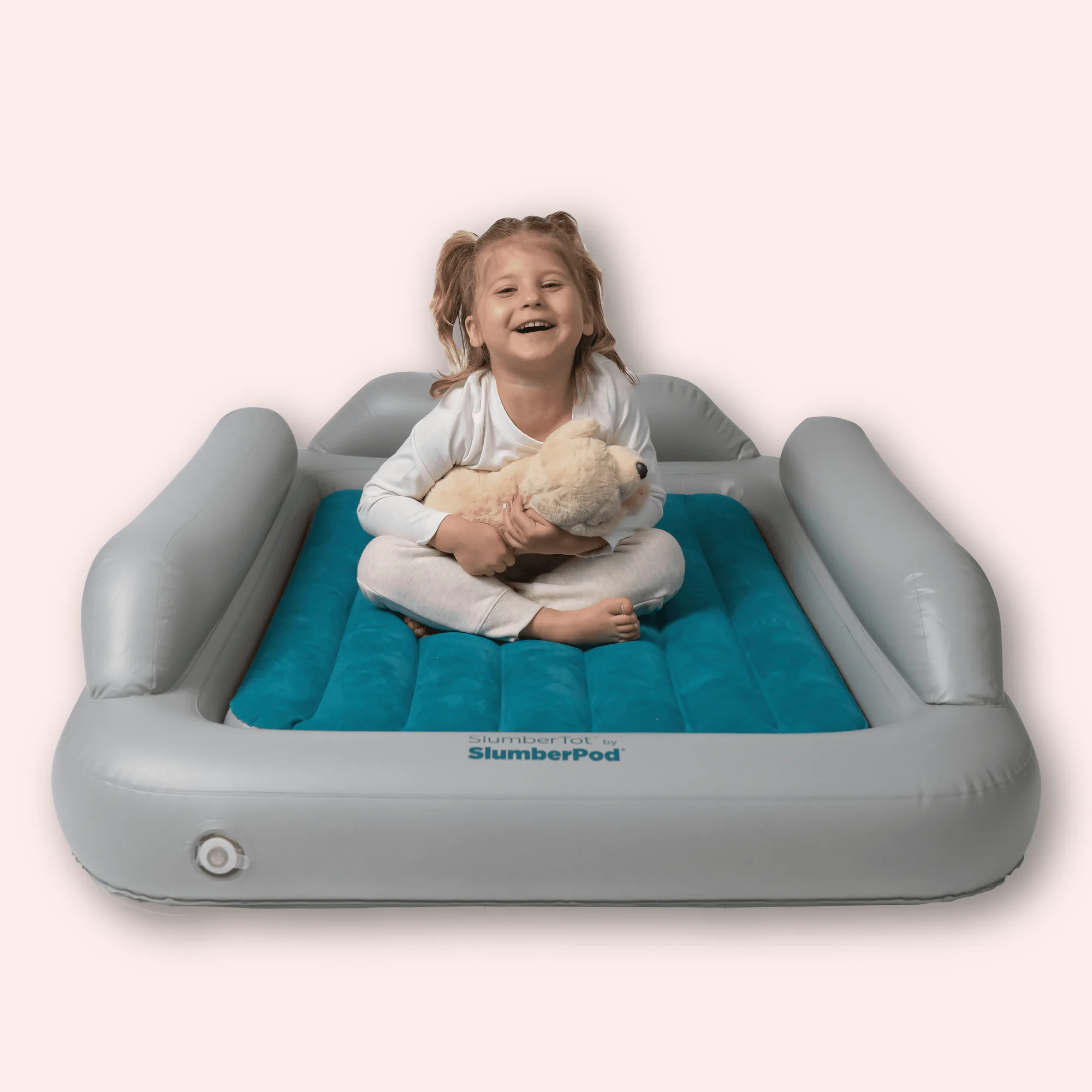 SlumberTot oppblåsbar småbarnsseng