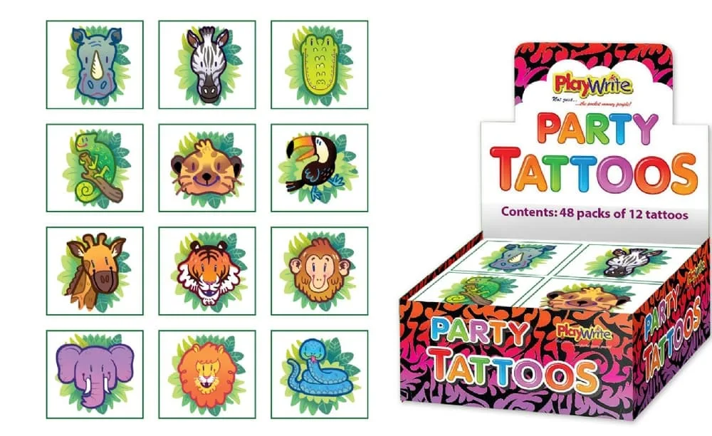 Tatuajes temporales para niños: aplicación y eliminación seguras