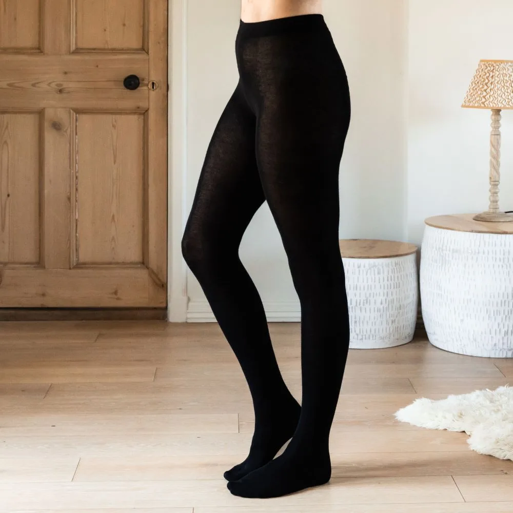 Opaque Tights - 98% Organic Cotton
