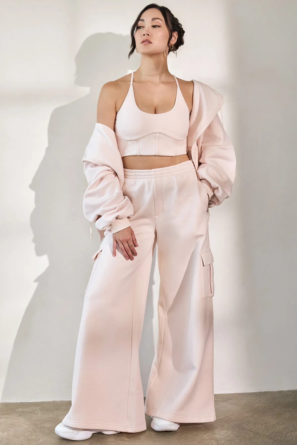 Cloud Cargo Sweatpant - Tutu Pink