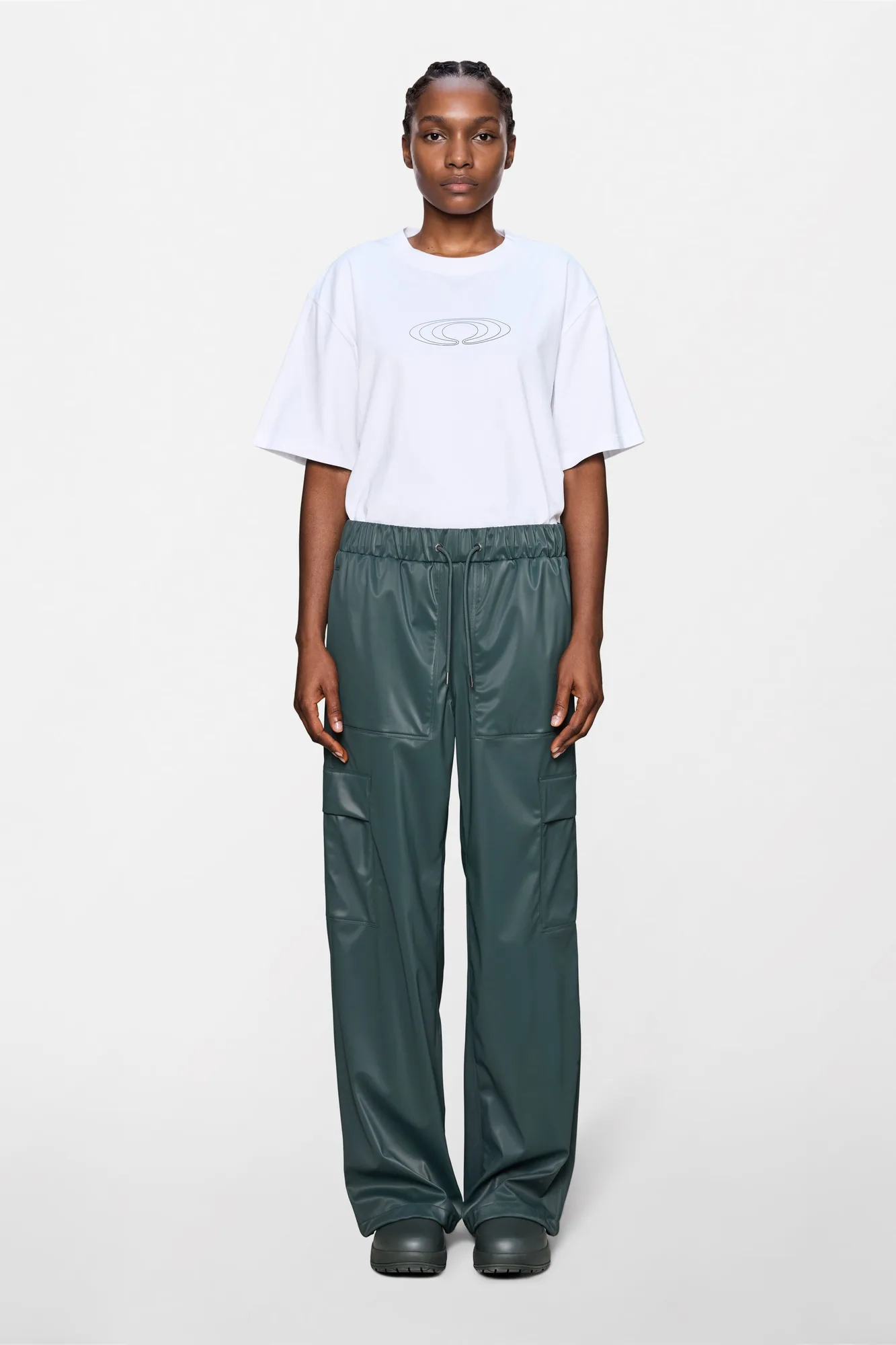 Cargo Rain Pants Wide